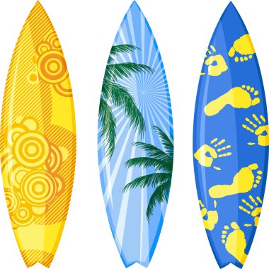 Surfboard clipart