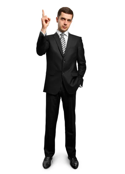 Man i kostym — Stockfoto