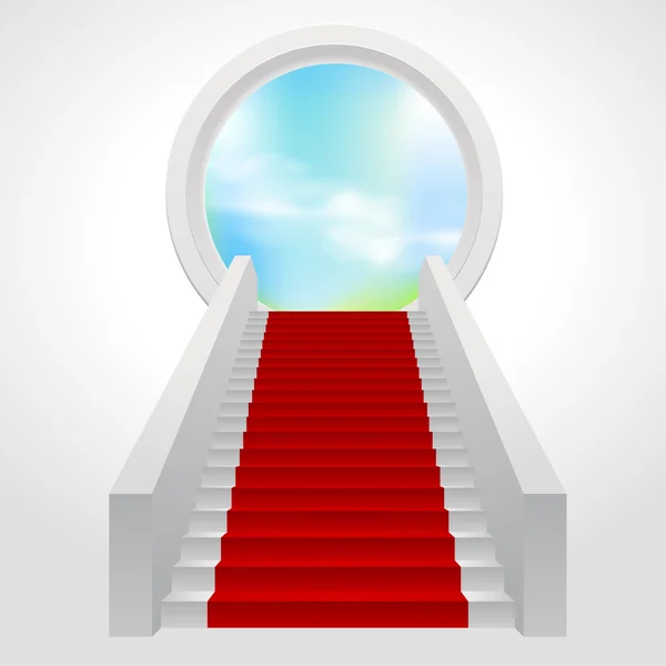 Treppe — Stockvektor