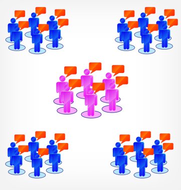 group discsussion clipart