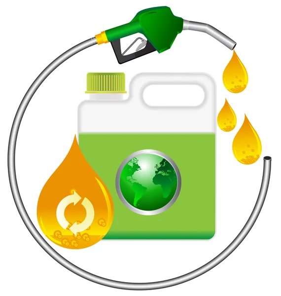 Biodiesel — Vettoriale Stock