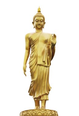 The Buddha status clipart