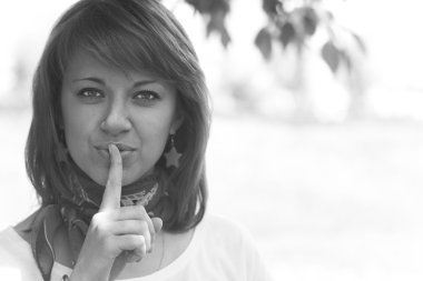 doğa arka planda kadın