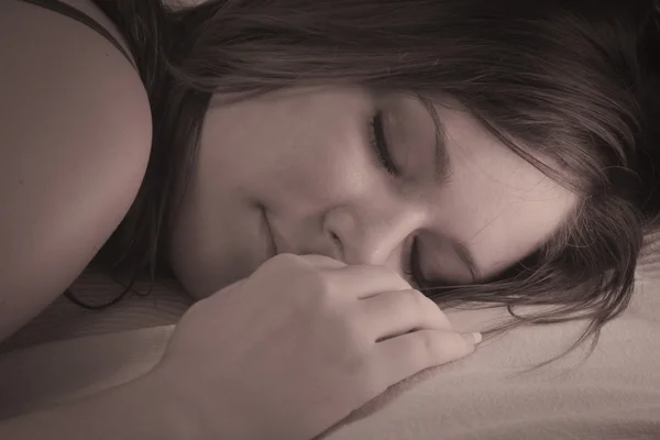 stock image Sleeping girl