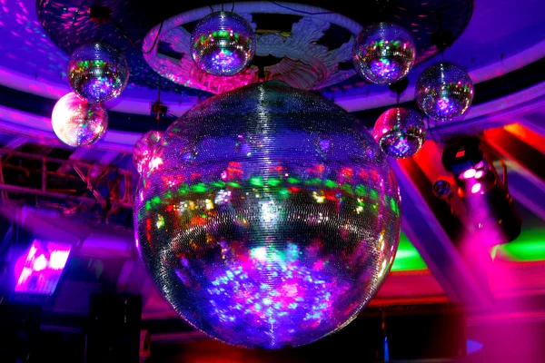 Zrcadlené disco koule — Stock fotografie