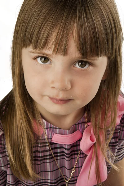 Retrato de uma menina bonita — Fotografia de Stock