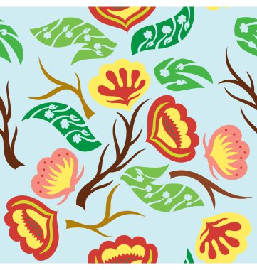 Modren Flower Pattern clipart