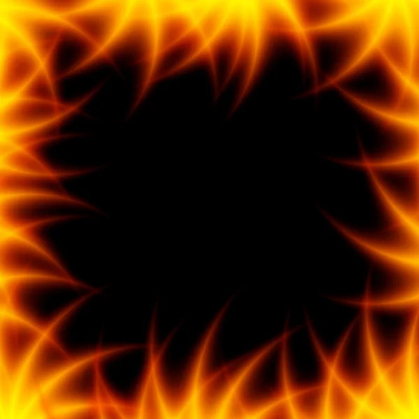 Fiery flower — Stock Photo, Image