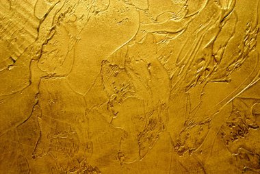 Grunge golden texture for you project clipart