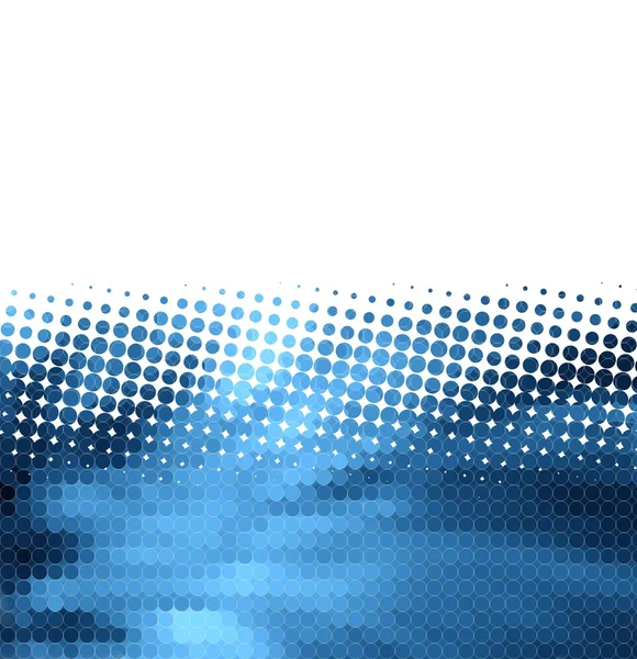 Blauwe halftone textuur — Stockfoto