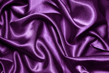 Abstract fabrick wavy purple silk clipart