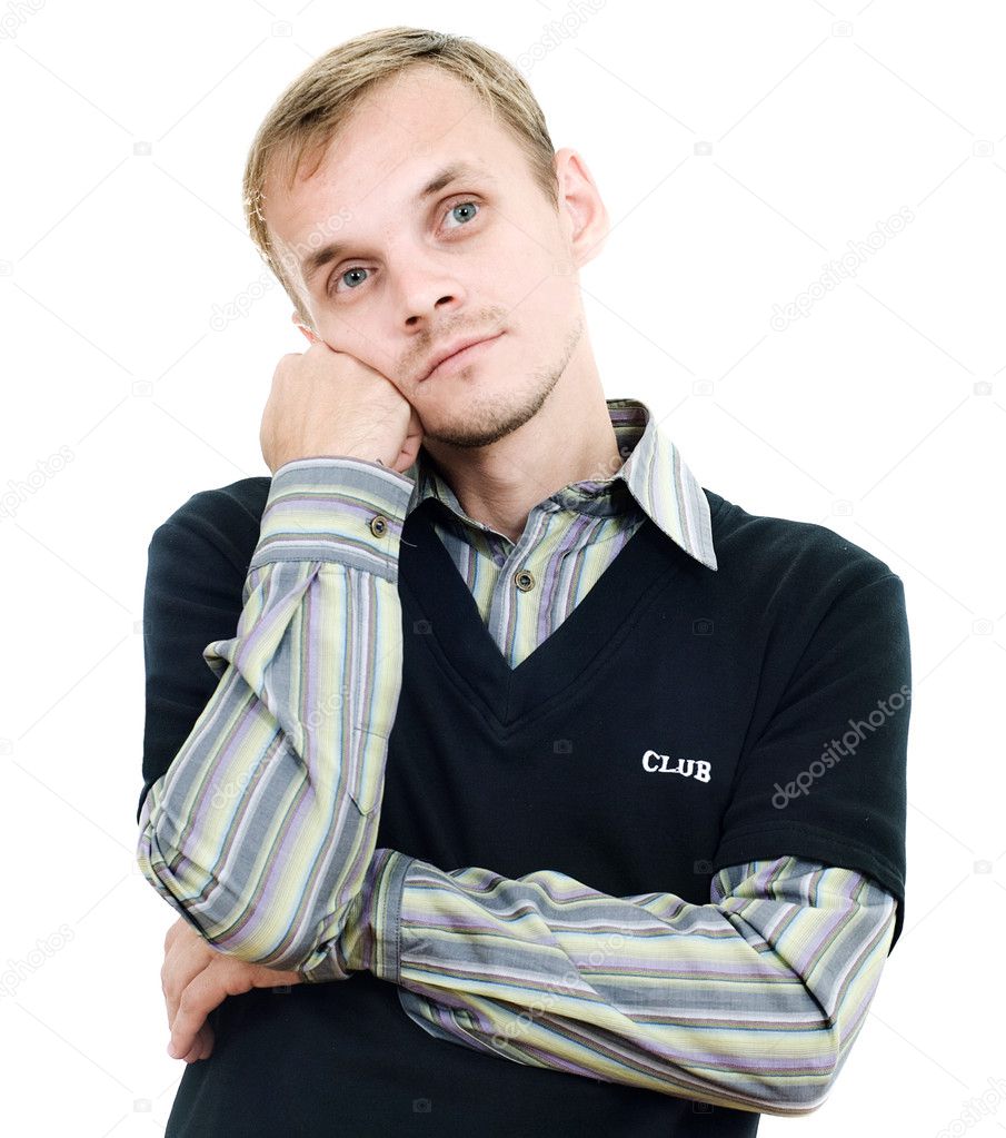 Dreaming man — Stock Photo © studioDG #6674131