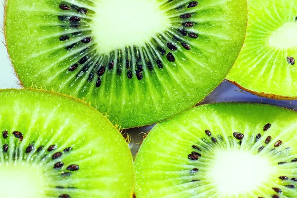 Foto abstracta de un kiwi — Foto de Stock