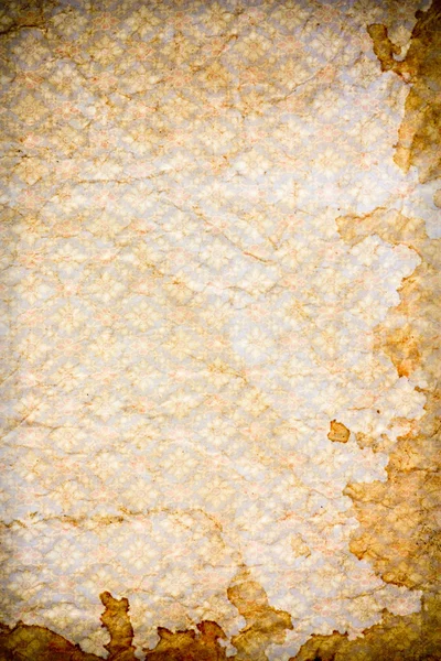 Metin veya resim için alanı olan eski kağıt — Stok fotoğraf