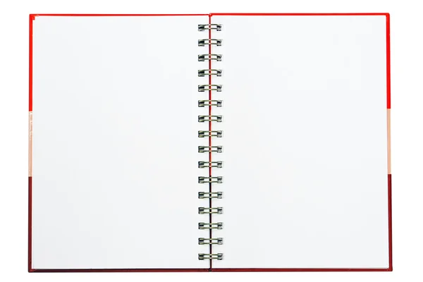 Rosto do caderno — Fotografia de Stock