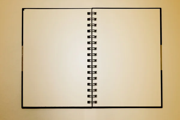 Twarz Notebook — Zdjęcie stockowe