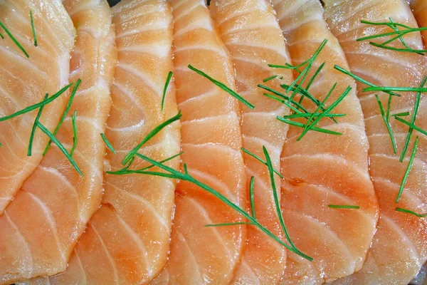 Smoked salmon — Stock Photo, Image