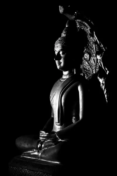 Ljus av buddha bild — Stockfoto