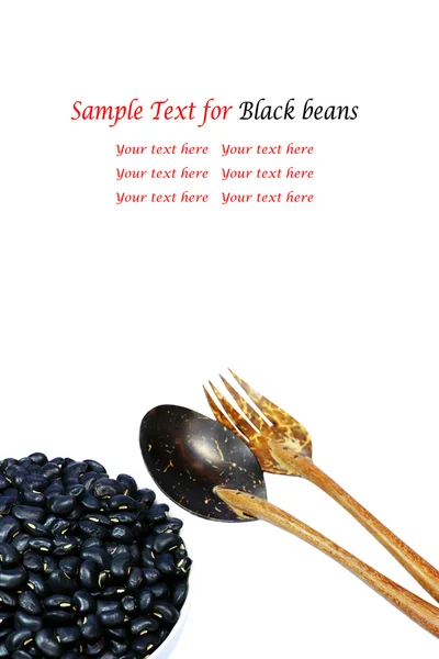 검은 콩 — 스톡 사진