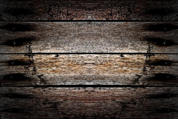 ダーク エッジ木製の壁の光 — ストック写真