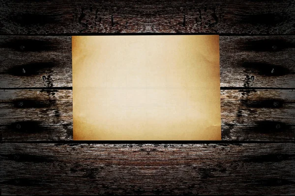 Vintage paper with space for text or image — Stock Photo, Image