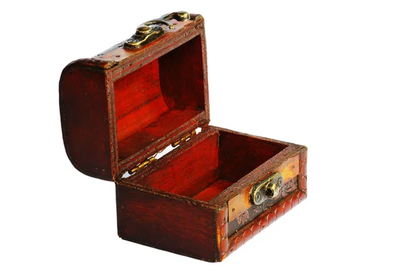 Podrobnosti o dřevěný box — Stock fotografie