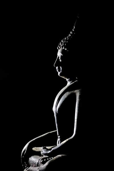 Licht des Buddha-Bildes in — Stockfoto