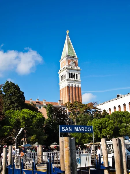 Port san marco bei venedig, italien — Stockfoto
