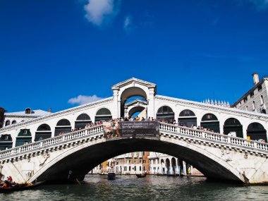 The Rialto bridge, Venice, Italy clipart