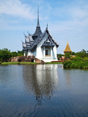 Sanphet Prasat Palace at Ancient Siam City clipart