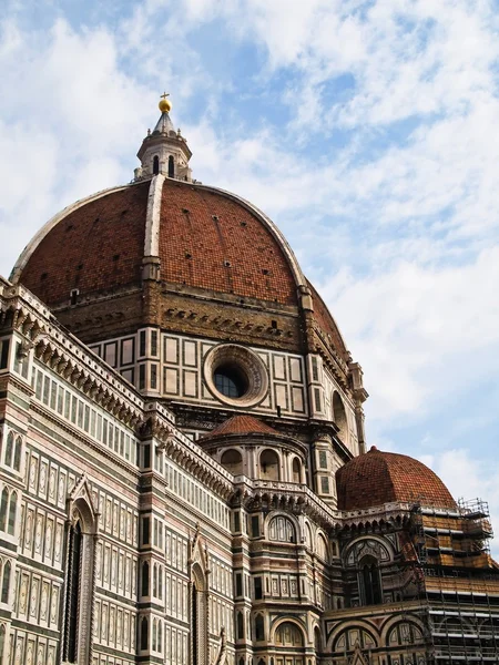 Cúpula del Duomo de Florencia, Italia — Foto de Stock
