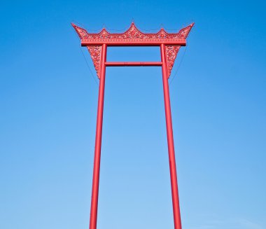 The Giant Swing (Sao Ching Cha) in Thailand clipart