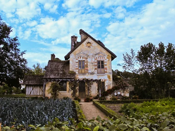 마리에 의해 지어진 농장 집에 베 르 앙 투 아 네트 스톡 사진