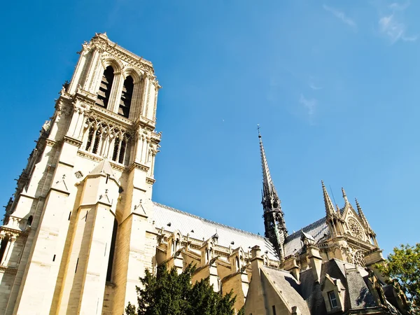 ノートルダム大聖堂やパリ, フランスの私達の女性 — ストック写真