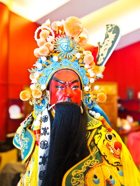 Guan Yu kis báb — Stock Fotó