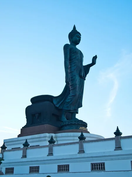 A estátua de Buda em Nakhon Pathom, Tailândia — Fotografia de Stock