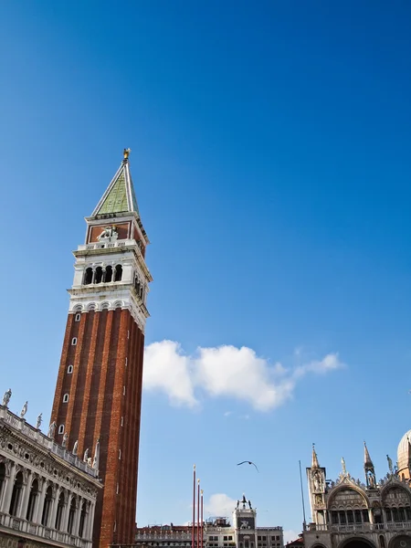 Piazza San Marco, Venetië Italië — Stockfoto