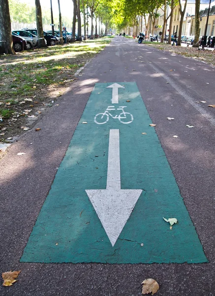 stock image Bicycle way