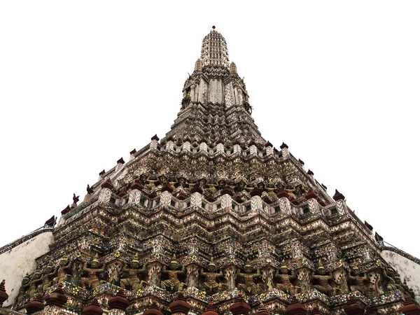 Изолированный Пагода в Ват-Аруне, Бангкок — стоковое фото