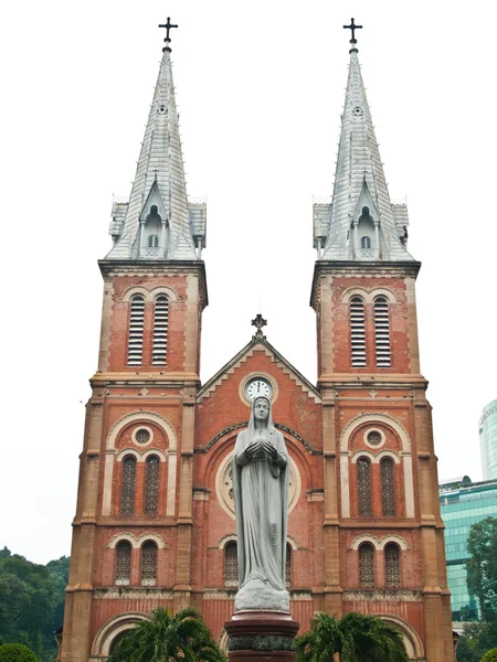 Notre Dame , Ho Chi Minh City in Vietnam. — Stock Photo, Image