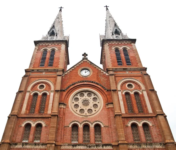 巴黎圣母院大教堂在胡志明市越南 — 图库照片