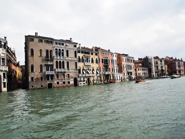 Gran canal de Venecia, Italia — Foto de Stock