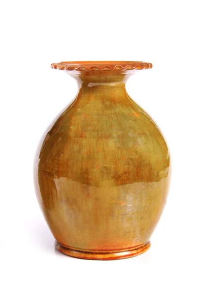 Clay flower vase — Stock Photo, Image