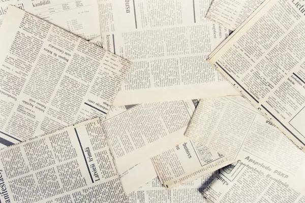 Old newspapers — Stock Photo, Image