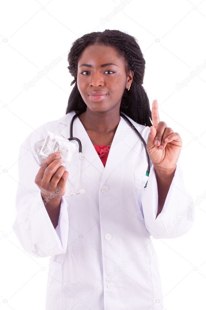 The young black doctor