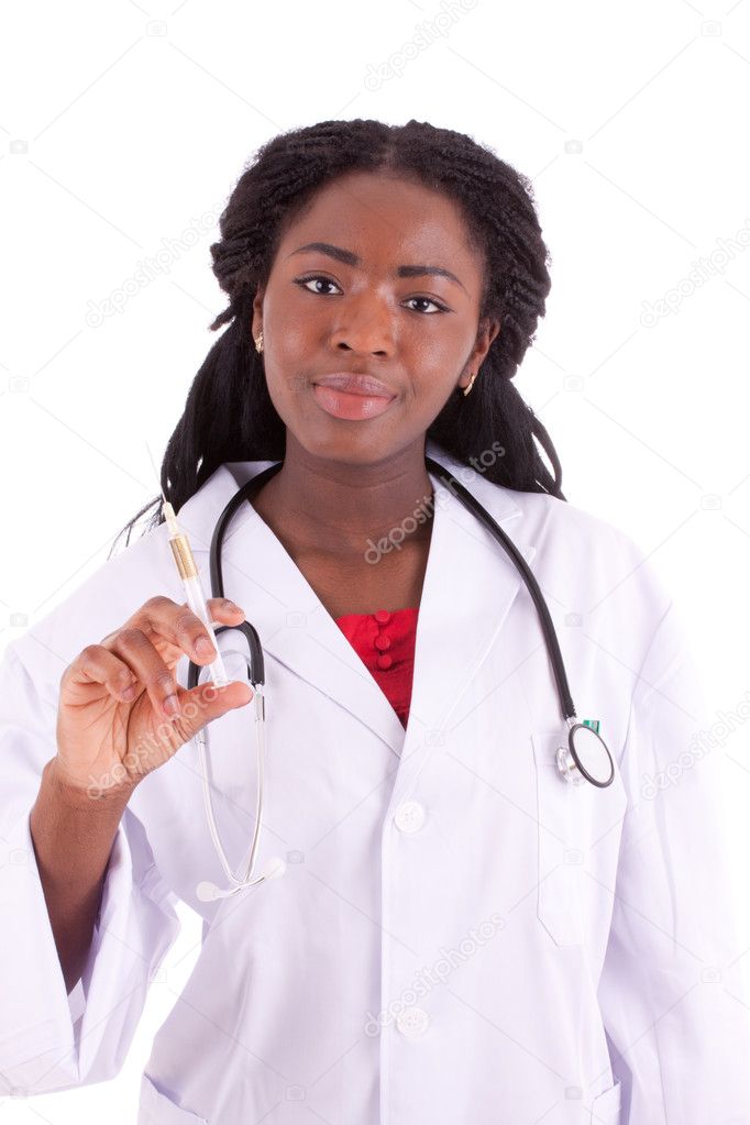 The young black doctor
