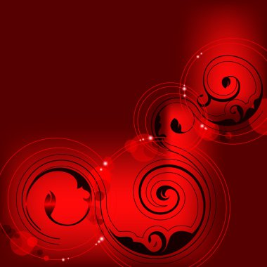 Red abstract background clipart