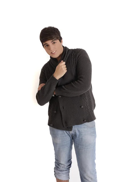 Stock image Young male in studio