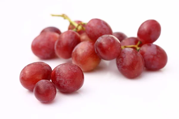 Isolated fruits - red grapes — Stock Photo, Image