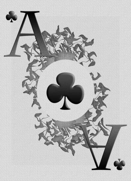 Ace crosses — Stock Photo, Image